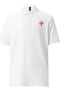 Polo - Croix de Saint-Jacques Blanc / S