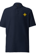 Polo - Croix des Mousquetaires Bleu Marine / S