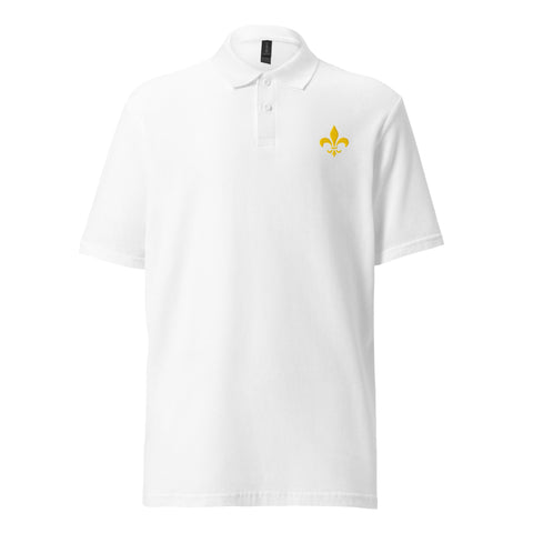Polo - Fleur de lys Blanc / S