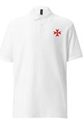 Polo - Ordre de Malte Blanc / S