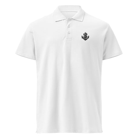 Polo - Parachutistes d'Infanterie de Marine Blanc / S