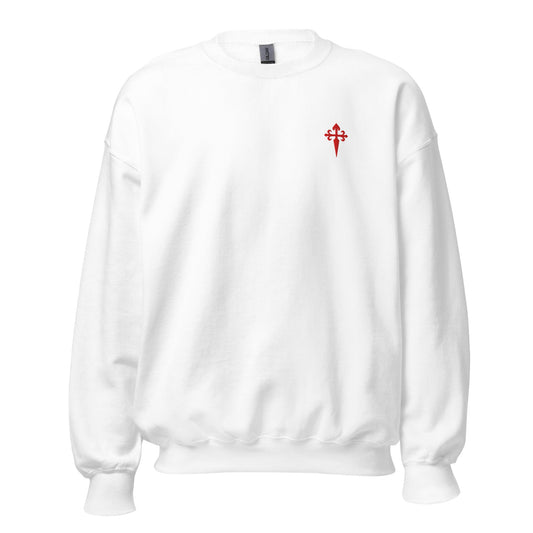 Pull - Croix de Saint-Jacques Blanc / S