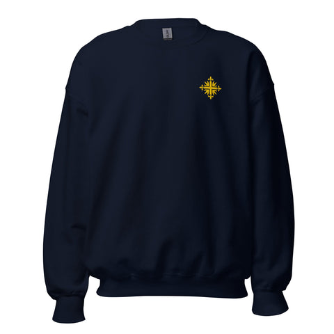 Pull - Croix des Mousquetaires Bleu Marine / S