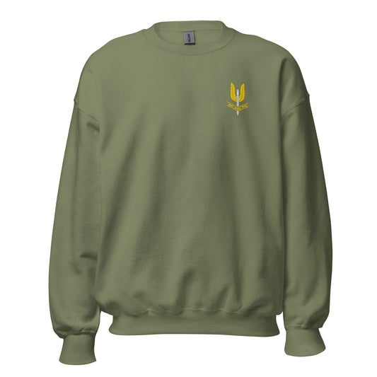 Pull - Insigne SAS (Special Air Service) Vert Militaire / S