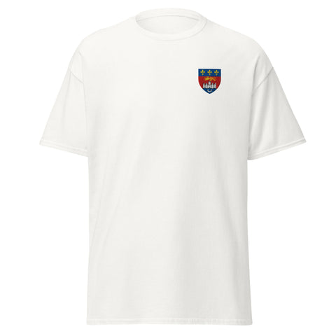 T-shirt - Bordeaux Blanc / S