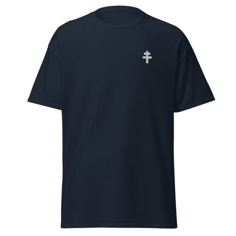 T-shirt - Croix de Lorraine Bleu Marine / S