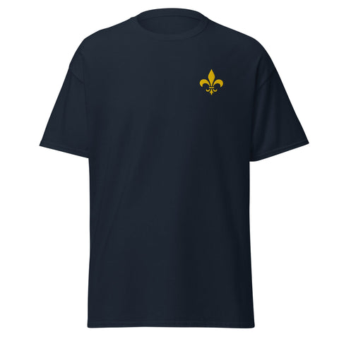 T-shirt - Fleur de Lys Bleu Marine / S