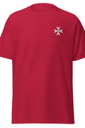 T-shirt - Ordre de Malte Rouge cardinal / S